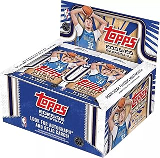 2025-26 Topps フラッグシップ バスケットボール トレーディングカード - 20枚入りディスプレイボックス