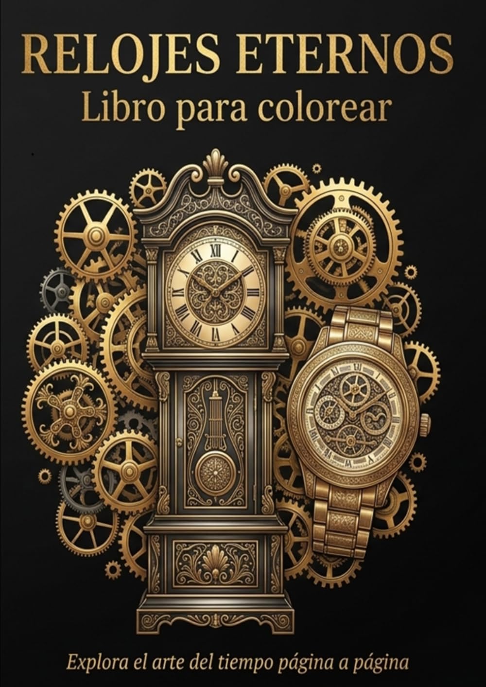 RELOJES ETERNOS: LIBRO PARA COLOREAR