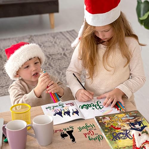 Miniatura 7 de Whaline 9 piezas de troqueles de metal de Navidad Belén escena de pesebre troqueles de corte de acero plantillas para manualidades, manualidades,