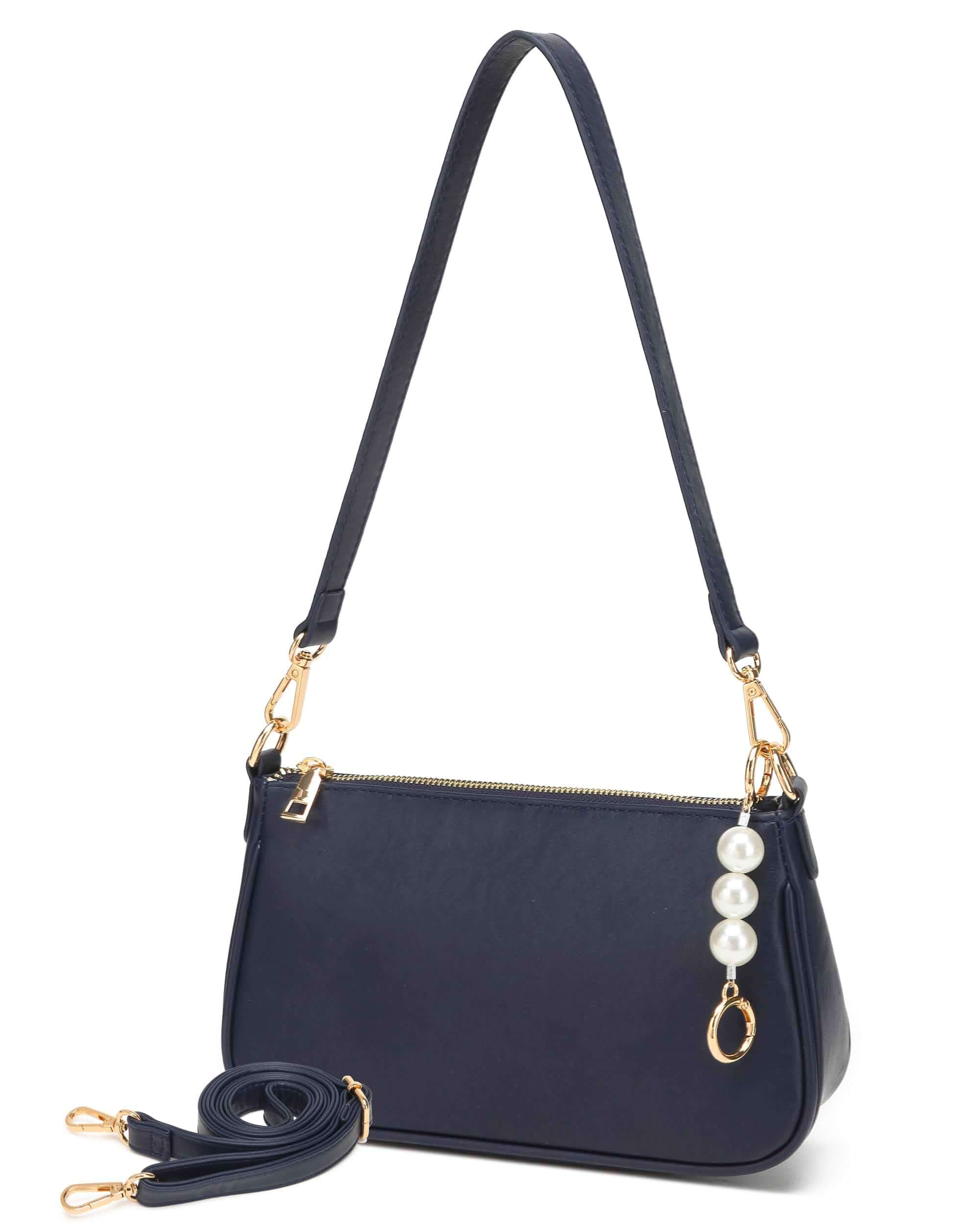 Travistar Shoulder Bag for Women Small - Vegan Leather Crossbody Bags Handbags Hobo Cute Clutch Purses Satchel with 3 Straps