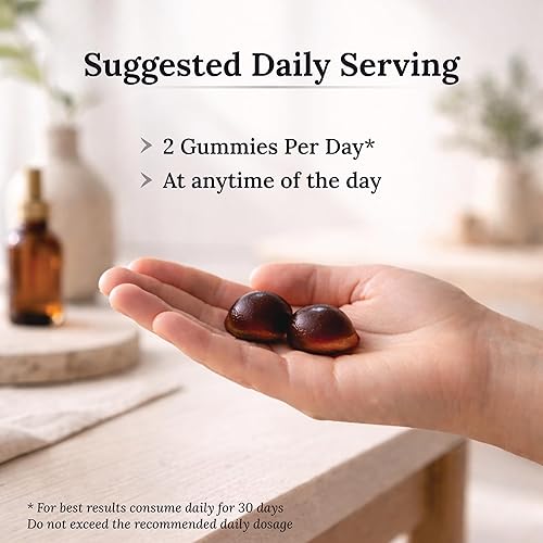 Miniatura 7 de Miresi Gomitas Shilajit - Sabor a arándanos Ricas en ácido fúlvico y más de 85 minerales traza Apoya la energía, la resistencia