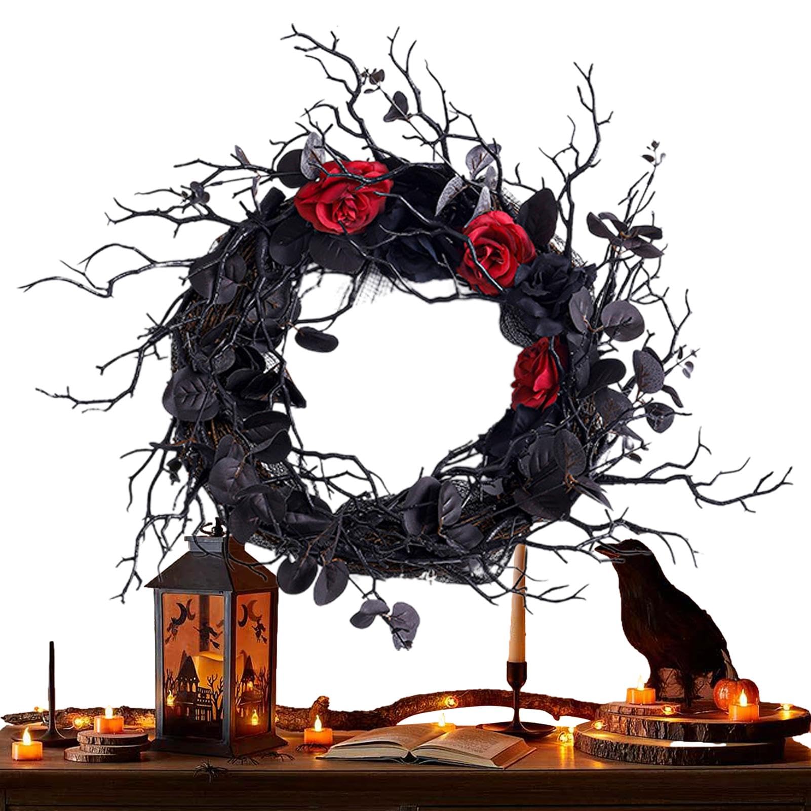 Couronnes d'Halloween pour porte : finis les décors fragiles