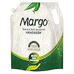 Margo Natural Anti-Bacterial Handwash for Soft, Hydrated hands – 1500ml Refill Pack [ Pack of 1 ] | 99.9% Protection From Harmful Germs | Enriched With Original Neem