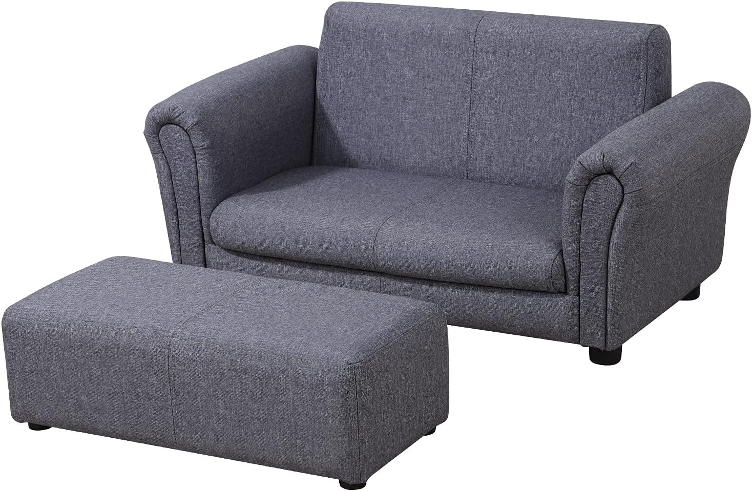 PWTJ Children Sofas and Couches/2Seater Kid Sofa Couch with Big