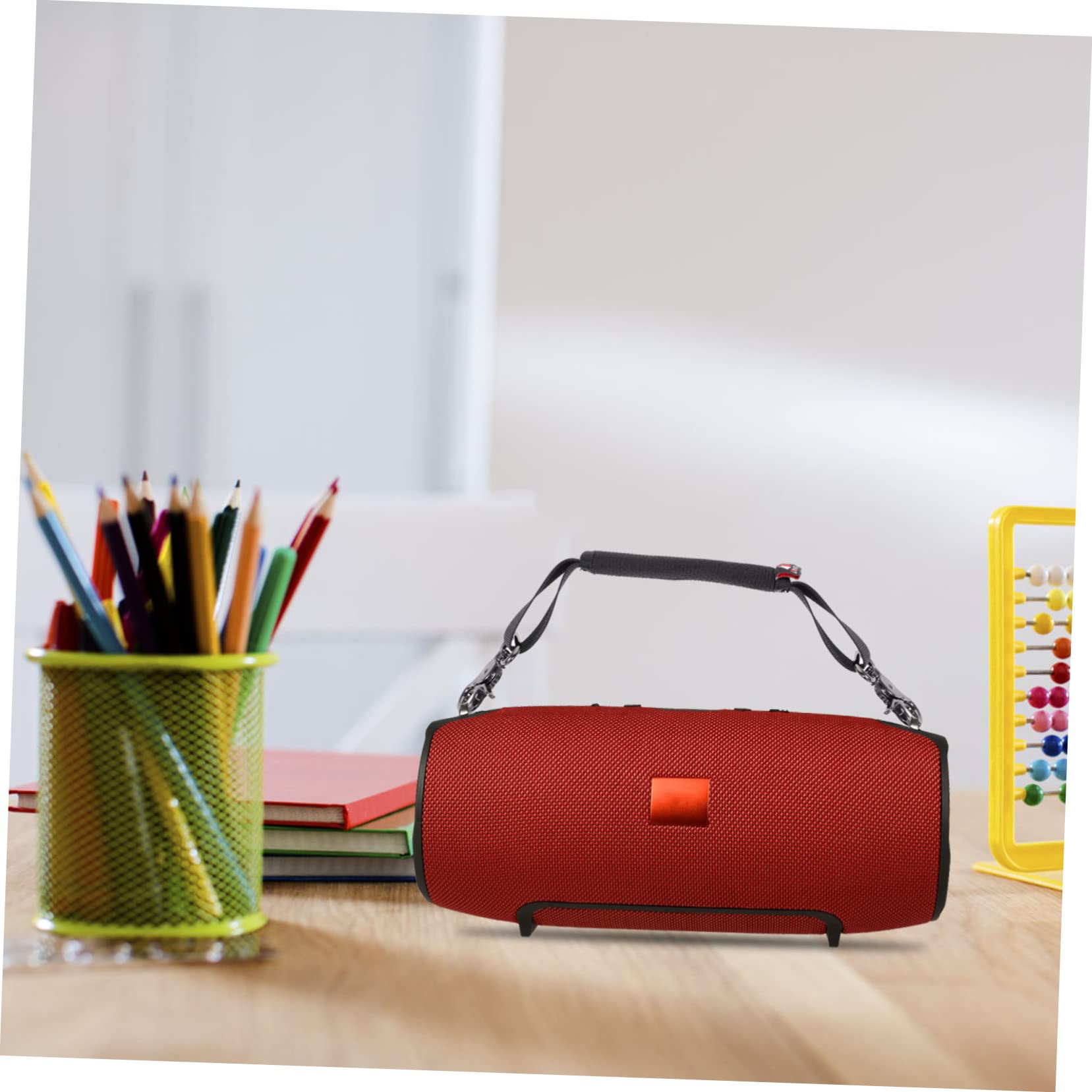 Angoily Poignée De Transport pour Enceinte Xtreme Et Sangle Amovible Antichoc Poignée Souple Et Résistante pour Enceinte Portable pour Voyage Camping Et Randonnée Noir