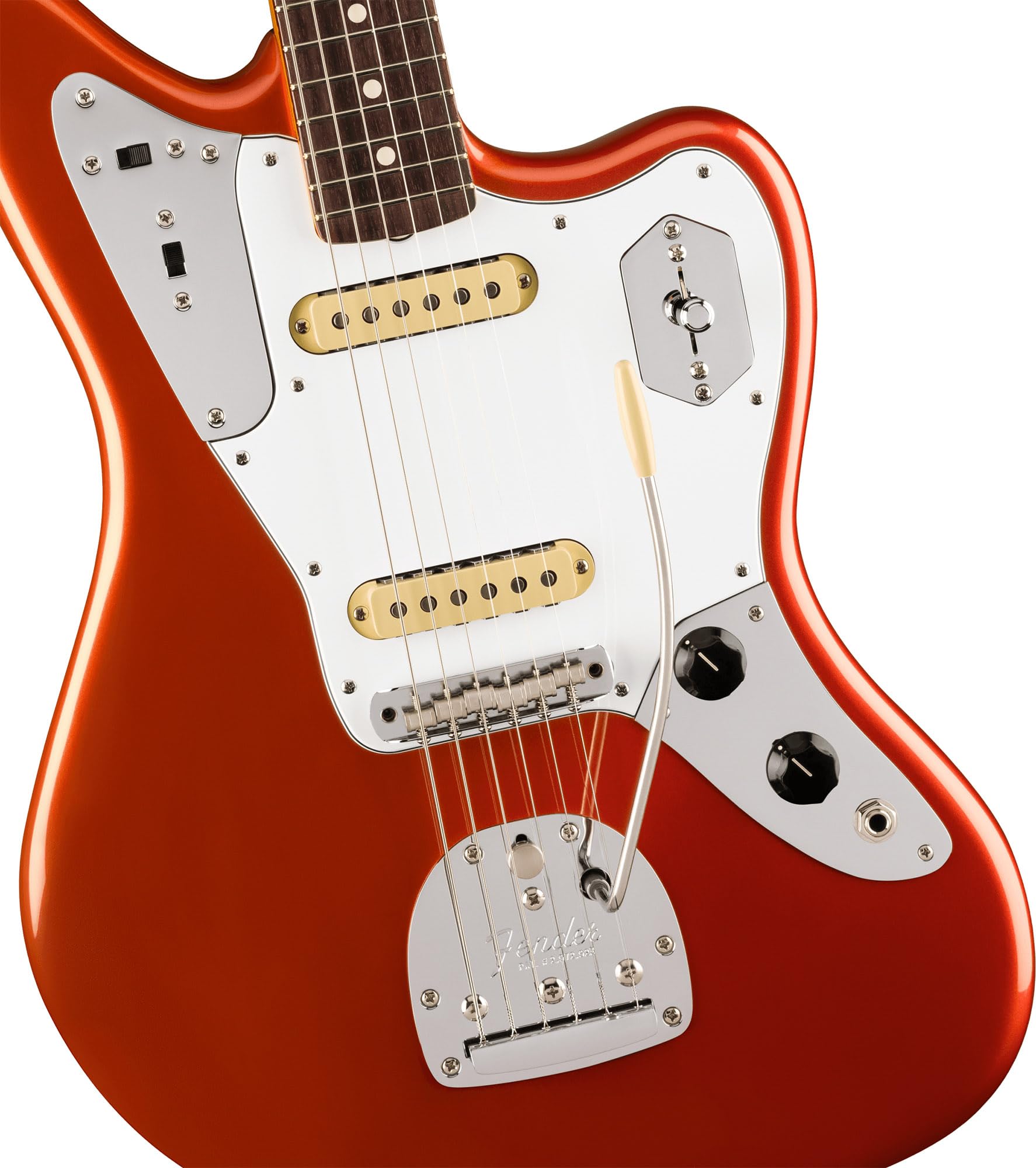 Amazon.com: Fender Johnny Marr Jaguar - Metallic KO Bundle with