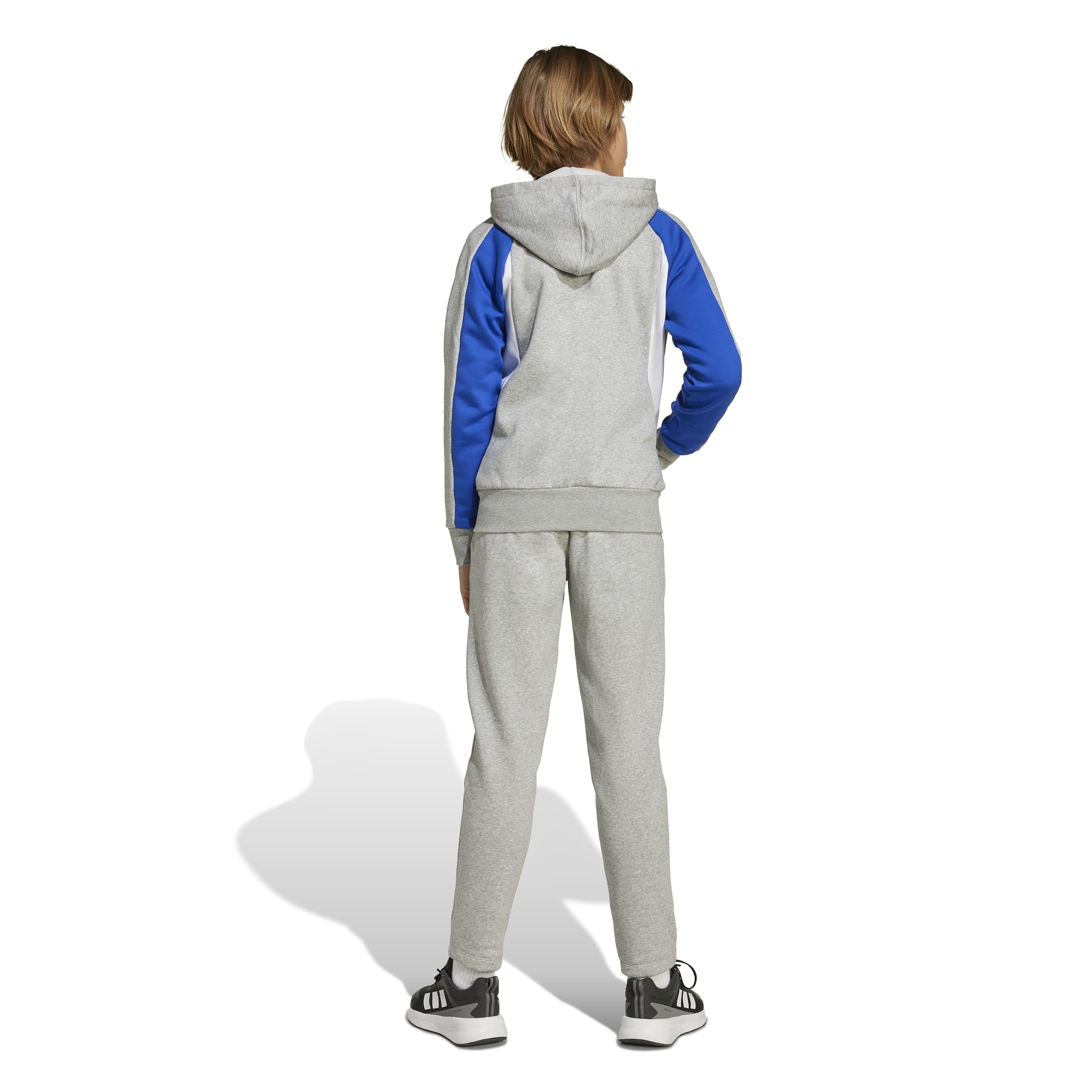 adidas Seasonal Essentials Colorblock Fleece Tracksuit TUTA Unisex - Bambini e ragazzi