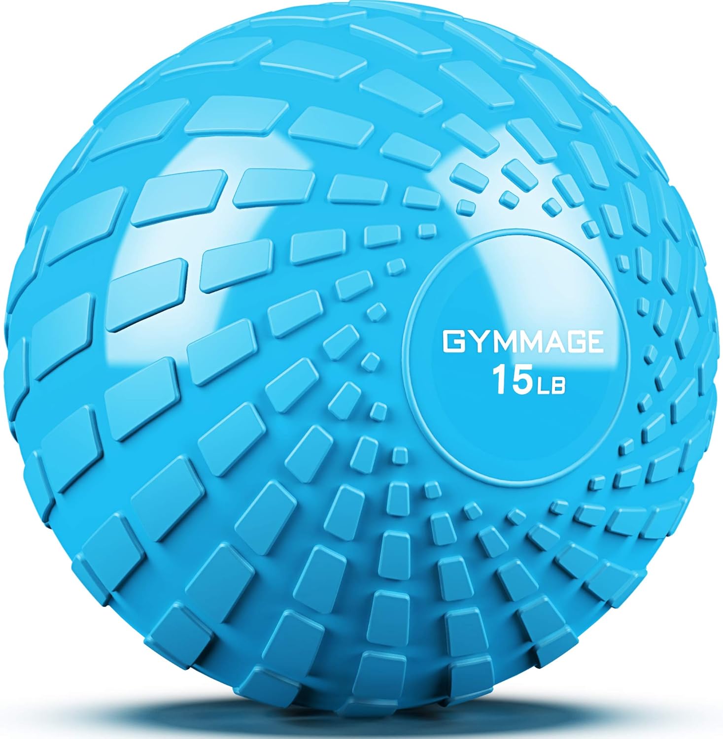 GYMMAGE Slam Ball, Weighted Ball for Exercise, 10, 15, 20, 25, 30, 40, 50lbs Exercise Slam Medicine Ball for Strength and Crossfit & Conditioning Training Home Gym Workout, with Easy-Grip Surface