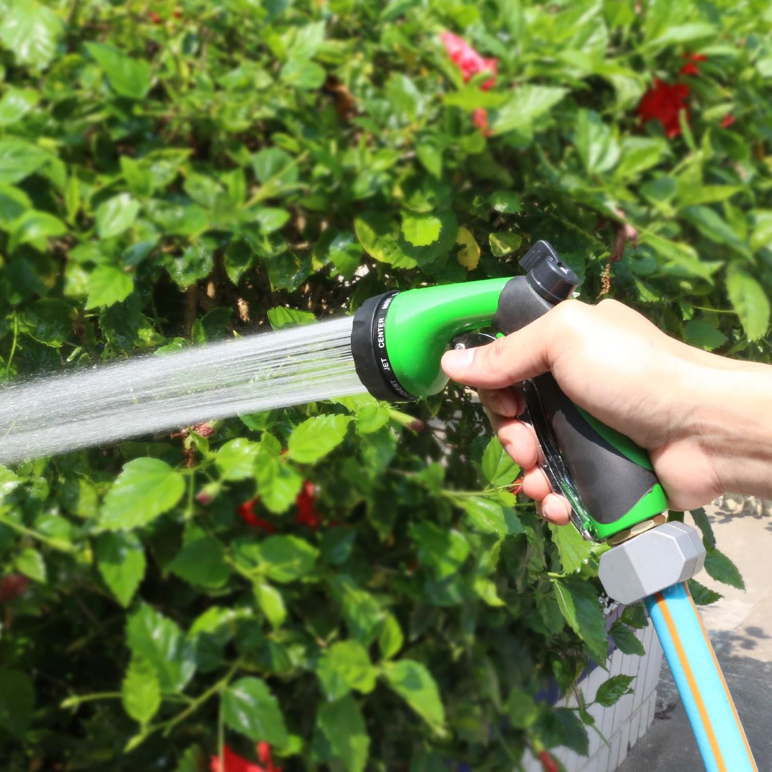 STYDDI Garden Hose Repair Connector Fitting, Aluminum Mender Female and Male Hose End Connector with Zinc Clamp, Fit 5/8-Inch and 3/4-Inch Garden Hose, 3 Sets : Patio, Lawn & Garden