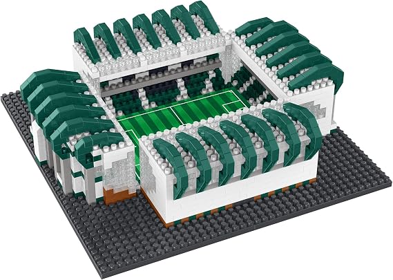 FOCO Officially Licensed Hibernian FC 3D BRXLZ Bricks Mini Easter Road Stadium Football Construction Toy Model