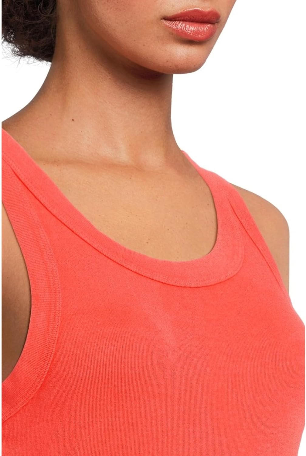 Michael Stars Women's Paloma Wide Binding Cotton Tank Top - Everyday Basic - Image 4