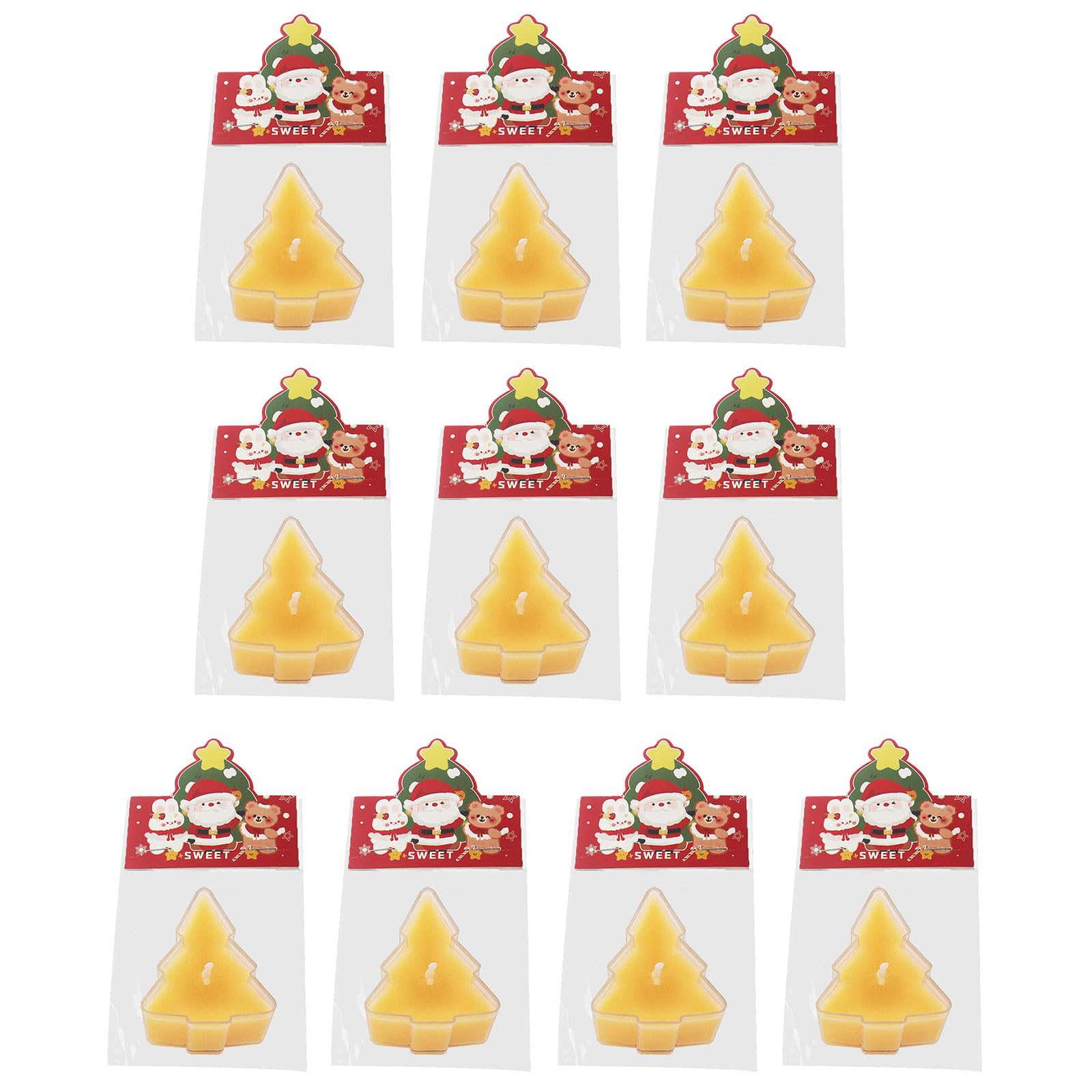 Tsophreniq Christmas Tree Smokeless with 30Hours Extended Burn Time, Christmas Party Decorations Soys Waxes