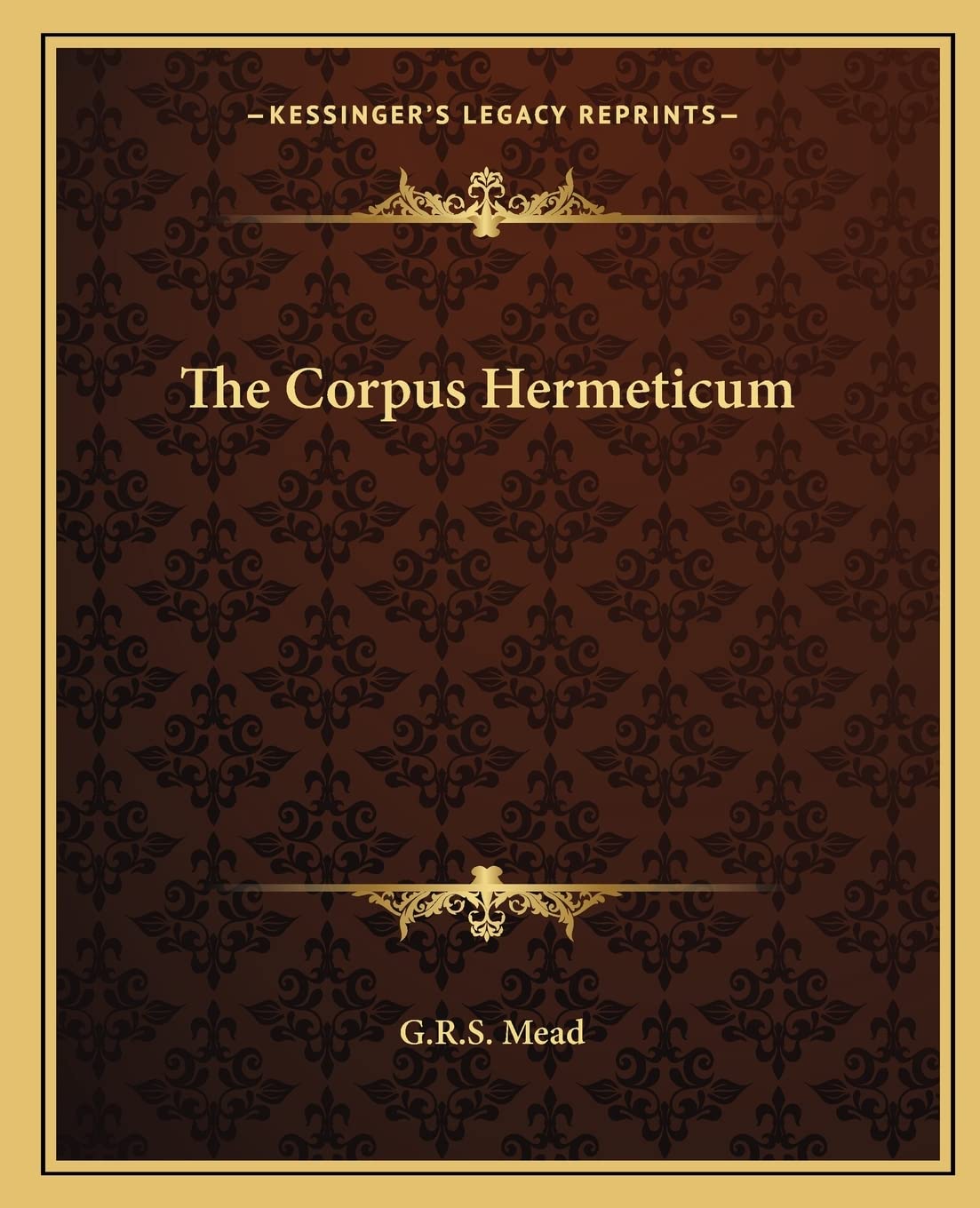 The Corpus Hermeticum