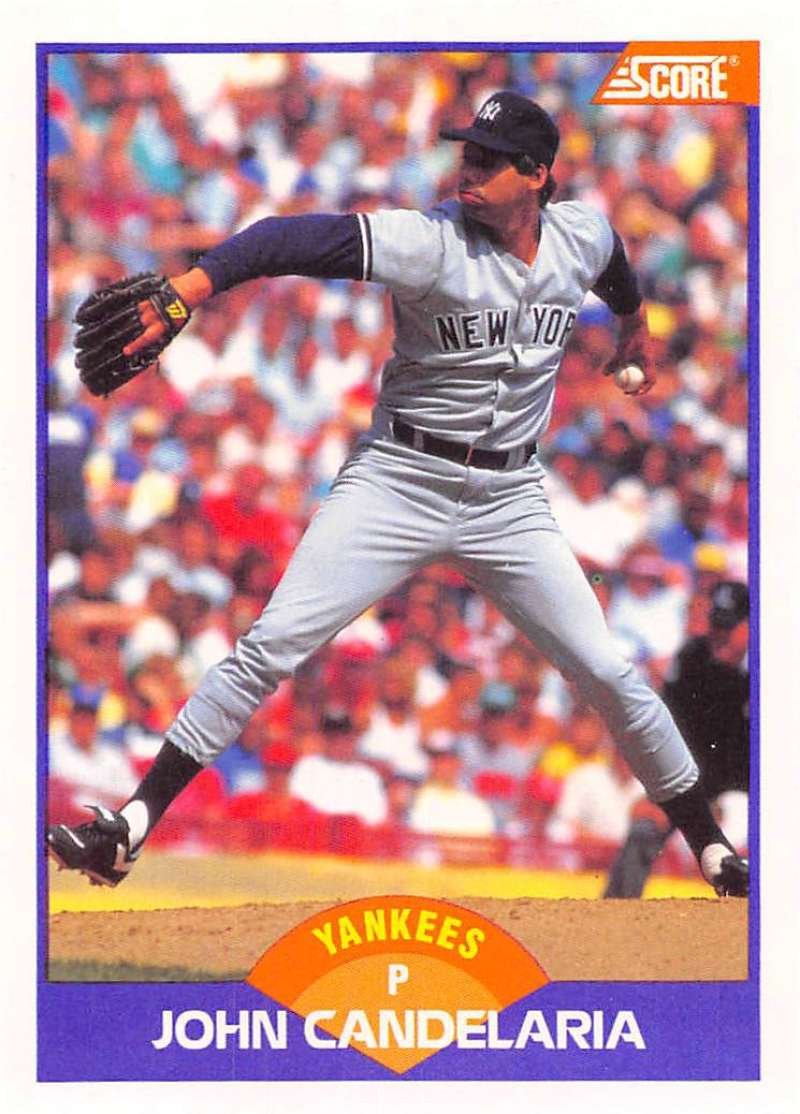 Amazon.com: 1989 Score Baseball #246 John Candelaria New York