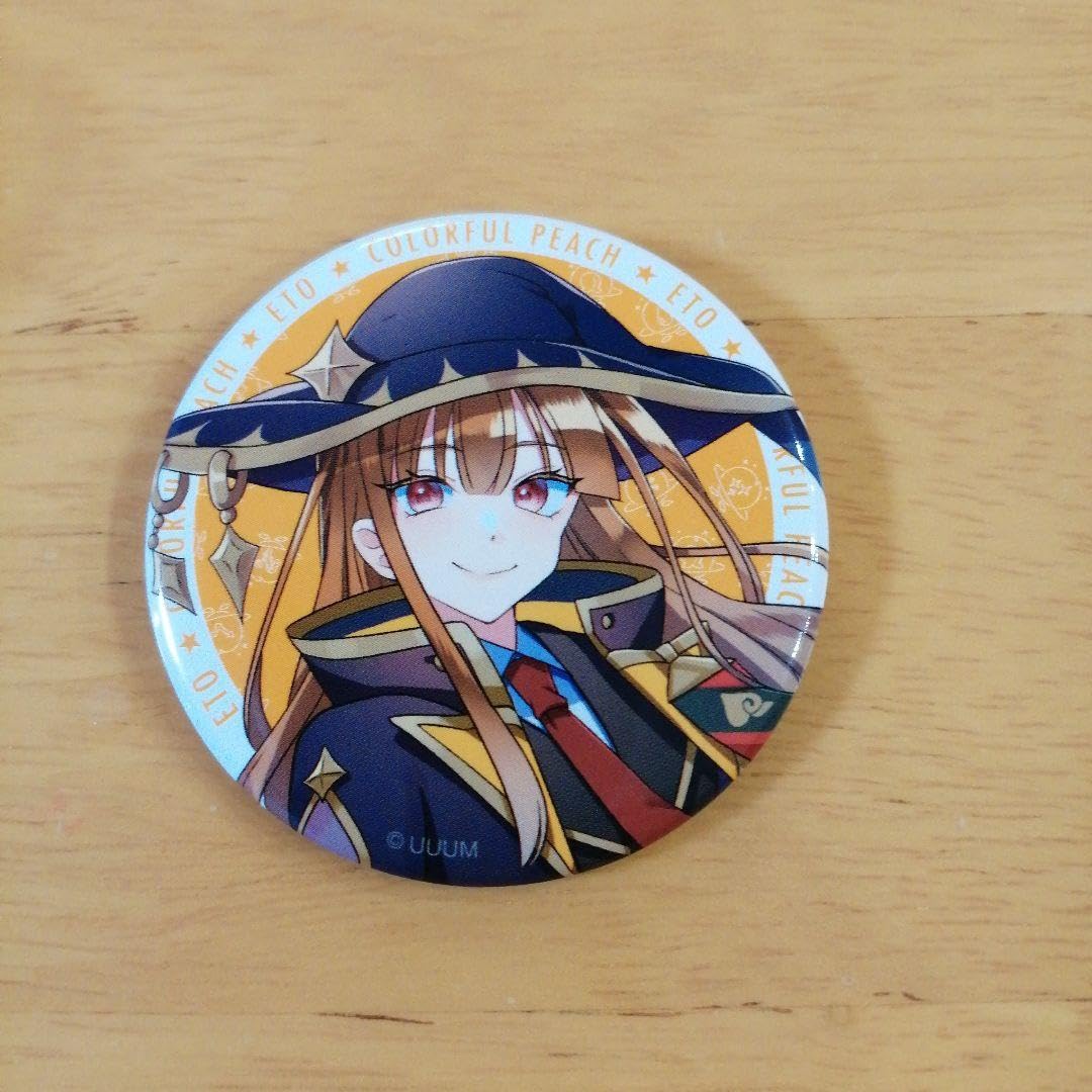 Amazon.co.jp: カラフルピーチ からぴち 魔法学園 缶バッチ えと 