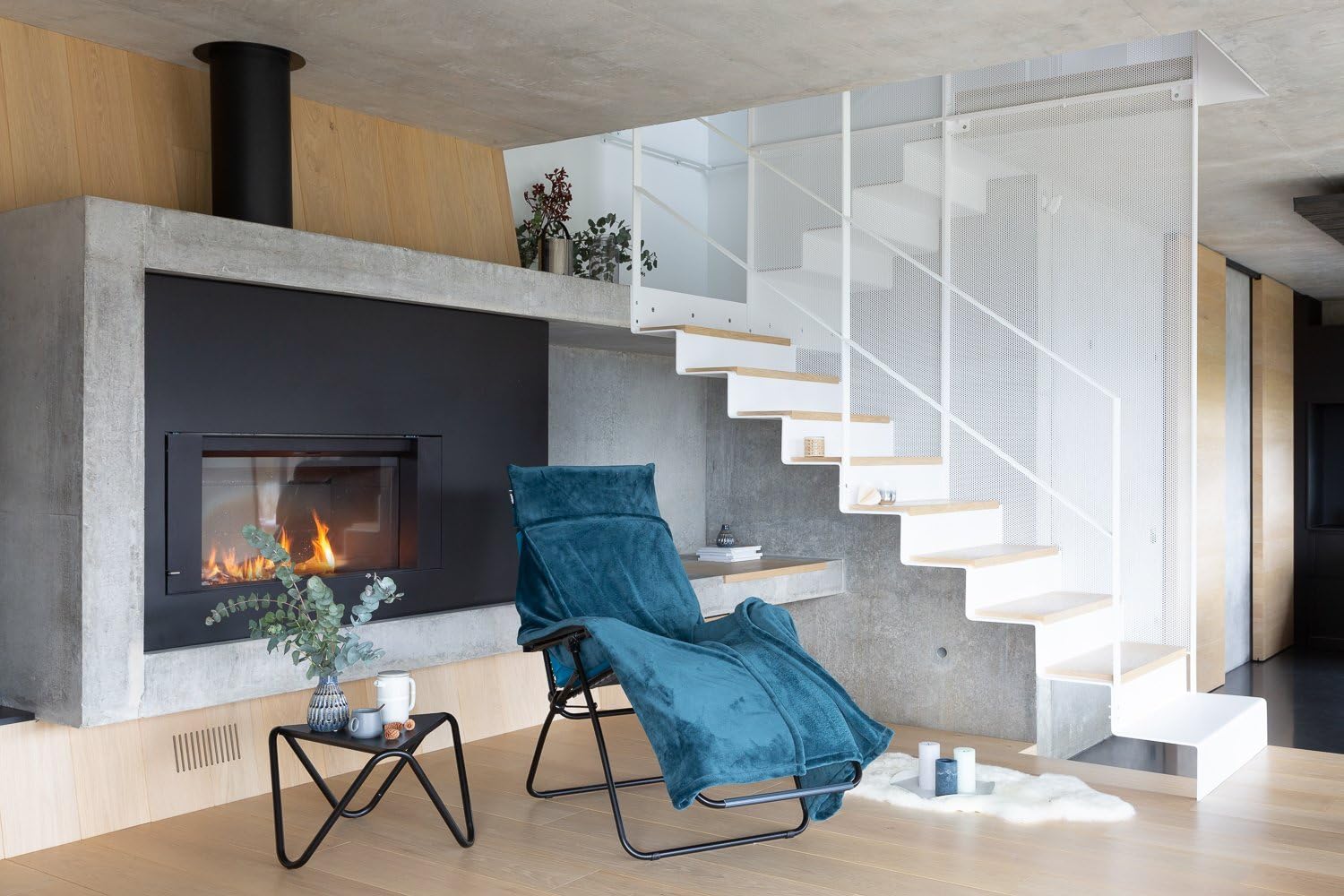 LAFUMA MOBILIER Fleece-Decke FLOCON, Für LAFUMA Relax Liegestühle, 180x170 cm, Farbe: Inuit, LFM5040-9282