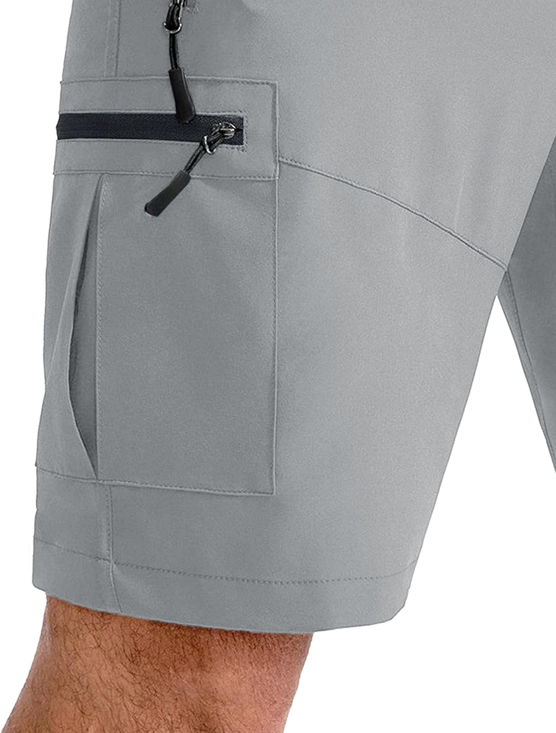 Men's Hiking Cargo Shorts 9" Lightweight Outdoor Work Shorts for Men Travel Golf Camping Casual with Pockets