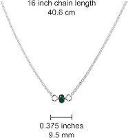 Vista 109 de Gargantilla de piedra natal – Regalo de cumpleaños, regalo para niña, mujer, amiga, hija, esposa, mamá, ella, joyas de piedras preciosas para uso