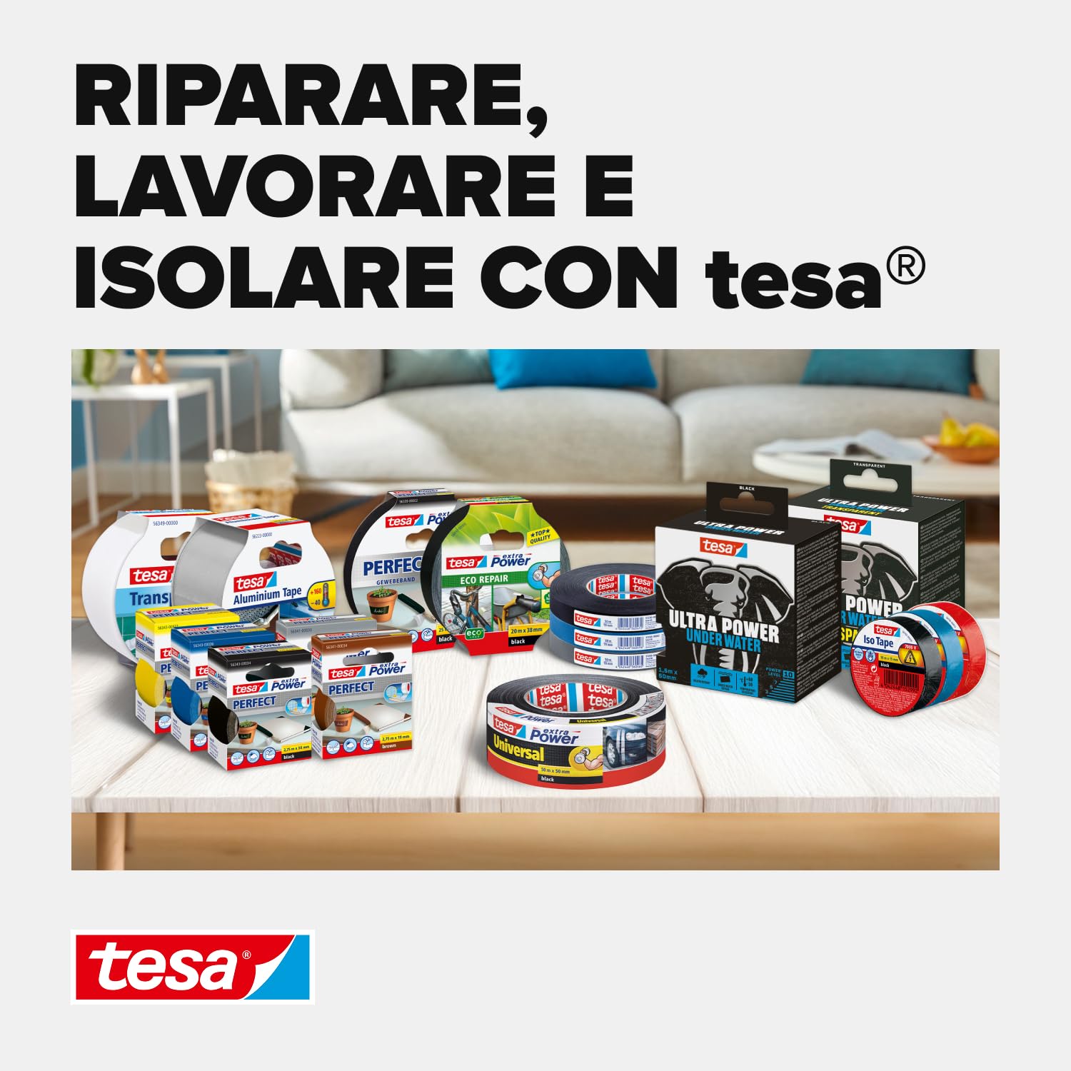 Tesa 57230-00000-01 - Nastro adesivo in tessuto
