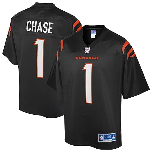 Ja'Marr Chase #1 Bengals Jersey Ja'Marr Chase #1 Bengals Jersey — officially licensed fan gear