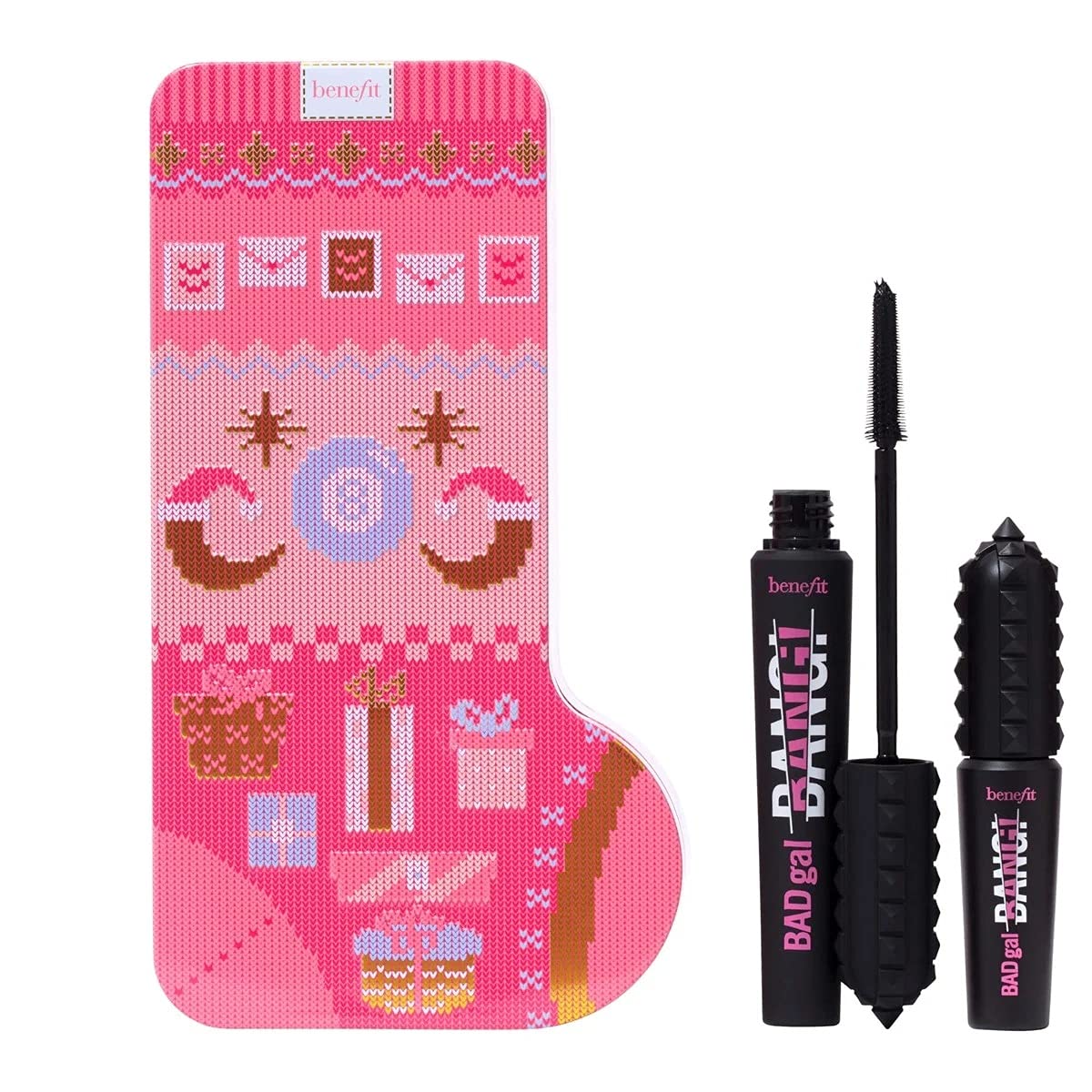 Benefit Wish List Lashes Full-size & Mini volumising mascara, Black, 2 Piece Set