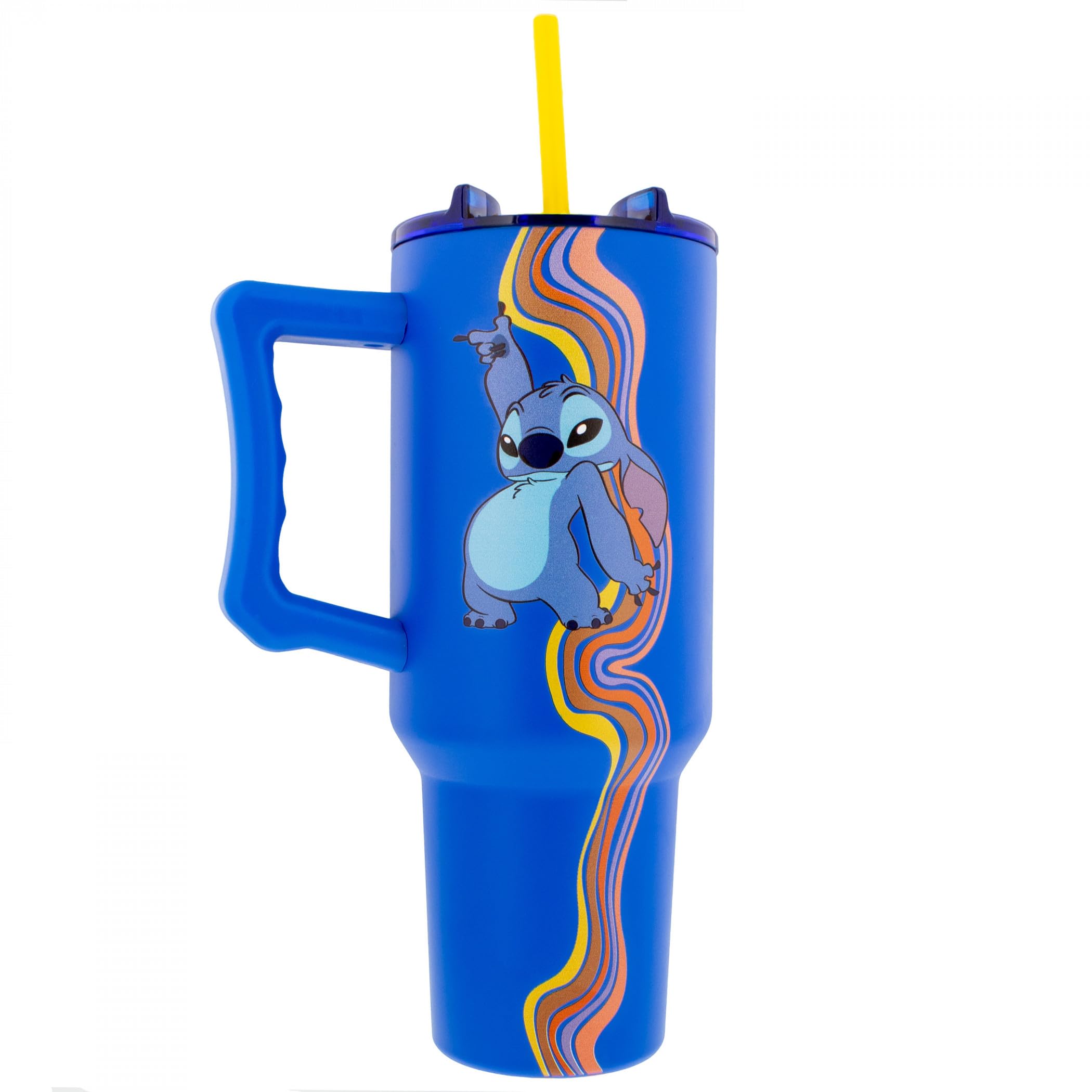 Amazon.com | Jerry Leigh Lilo & Stitch Dance Trance 40 oz Straw