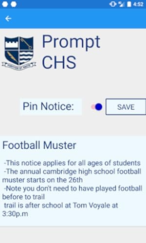 Prompt CHS