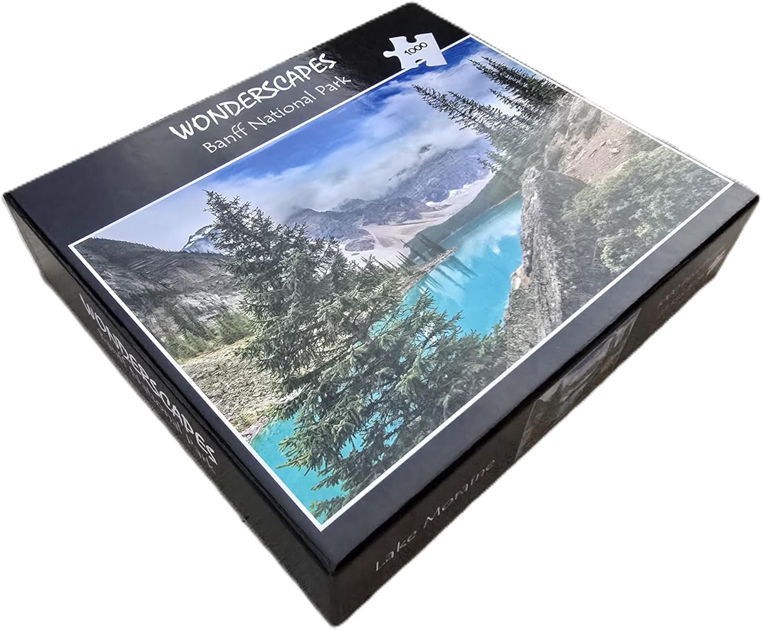 Wonderscapes - Banff National Park - Lake Moraine - Jigsaw Puzzle, 1000 Pieces, 27.55 x 19.68 in