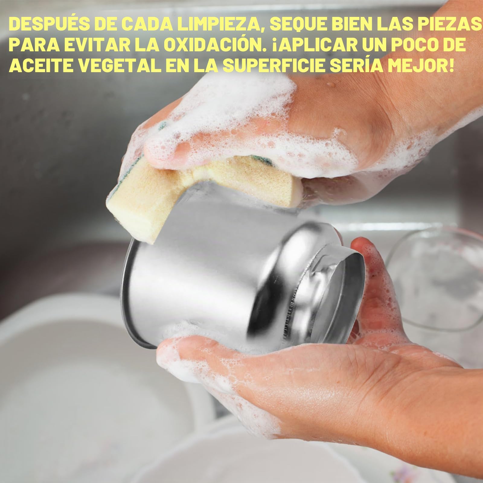 Molinillo de Cereales Manual con 13cm Tolva Grande & 4cm Abrazadera de Mesa,Finura de Molienda Ajustable,Molino de Mano de Hierro Fundido,para Nuez,Café,Grano,Semillas,Maíz,Especias