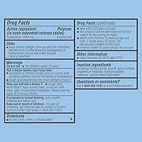 Vista 7 de Curist Guaifenesina 1200 mg comprimidos de liberación prolongada – 300 unidades de alivio de moco comprimidos de 1200 mg – Reduce el moco