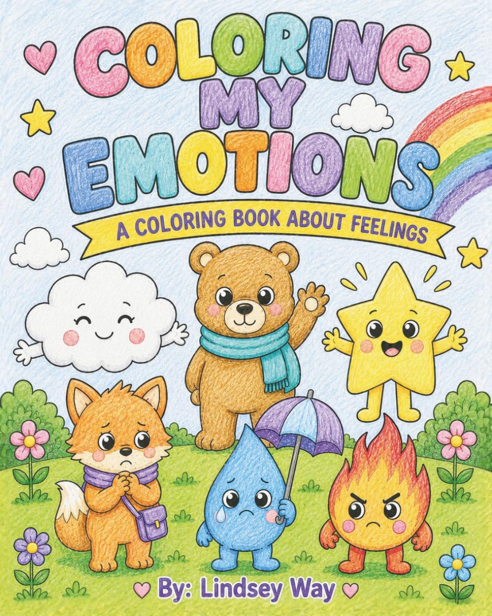 Coloring My Emotions: A Coloring Book About Feelings