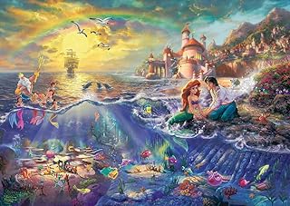 Comprar Schmidt , Thomas Kinkade: Disney The Little Mermaid Puzzle - 1000pc, Puzzle, Ages 12+, 1 Players
