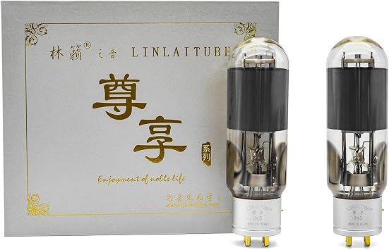 LINLAI ZX-845 1 Pair ZX Series Matching Power Vacuum Tube HIFI Audio For Audio Amplifier and Modulation Tube