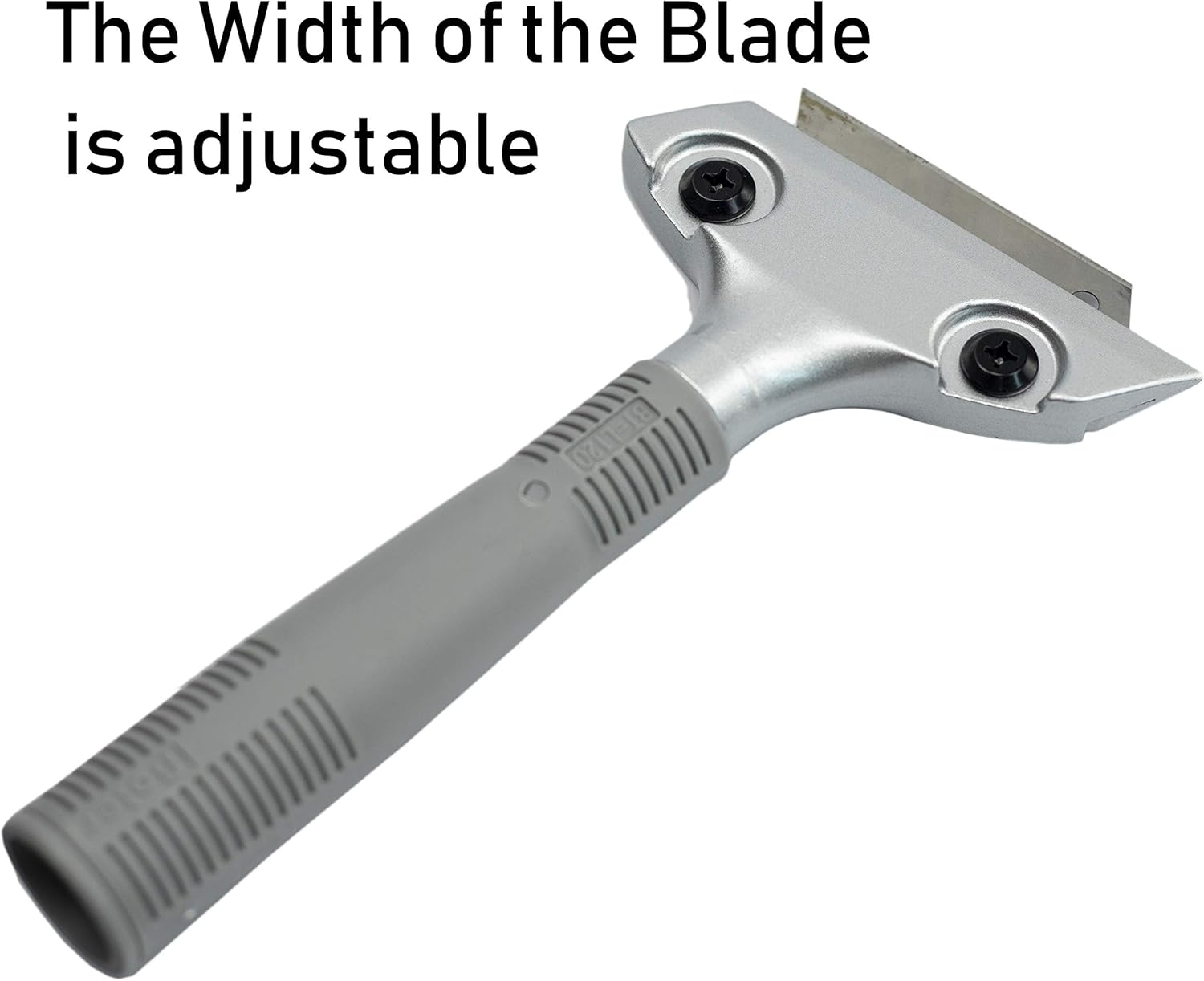 LDS 4" Wide Industry Glass Scraper, Stove Cleaner, Extendable Razor Blade Sticker/paint Scraper Remover for Window Tile Glass Windshield Tile Granite Wall Cleaning Hand Tool, Gum Cleaning, SCRP-U