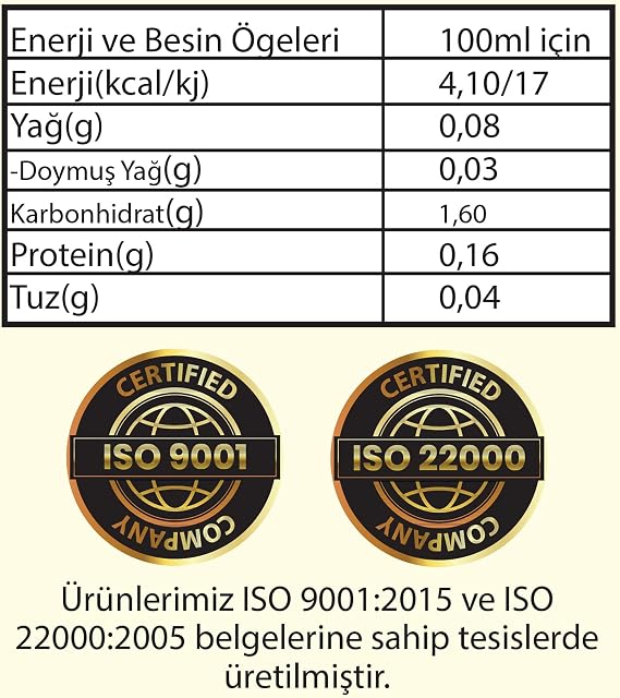 Hanzade Bitkisel Pirinç Sirkesi 500 ML x 6 Adet Doğal Fermantasyon İçilebilir Katkısız Cam Şişe