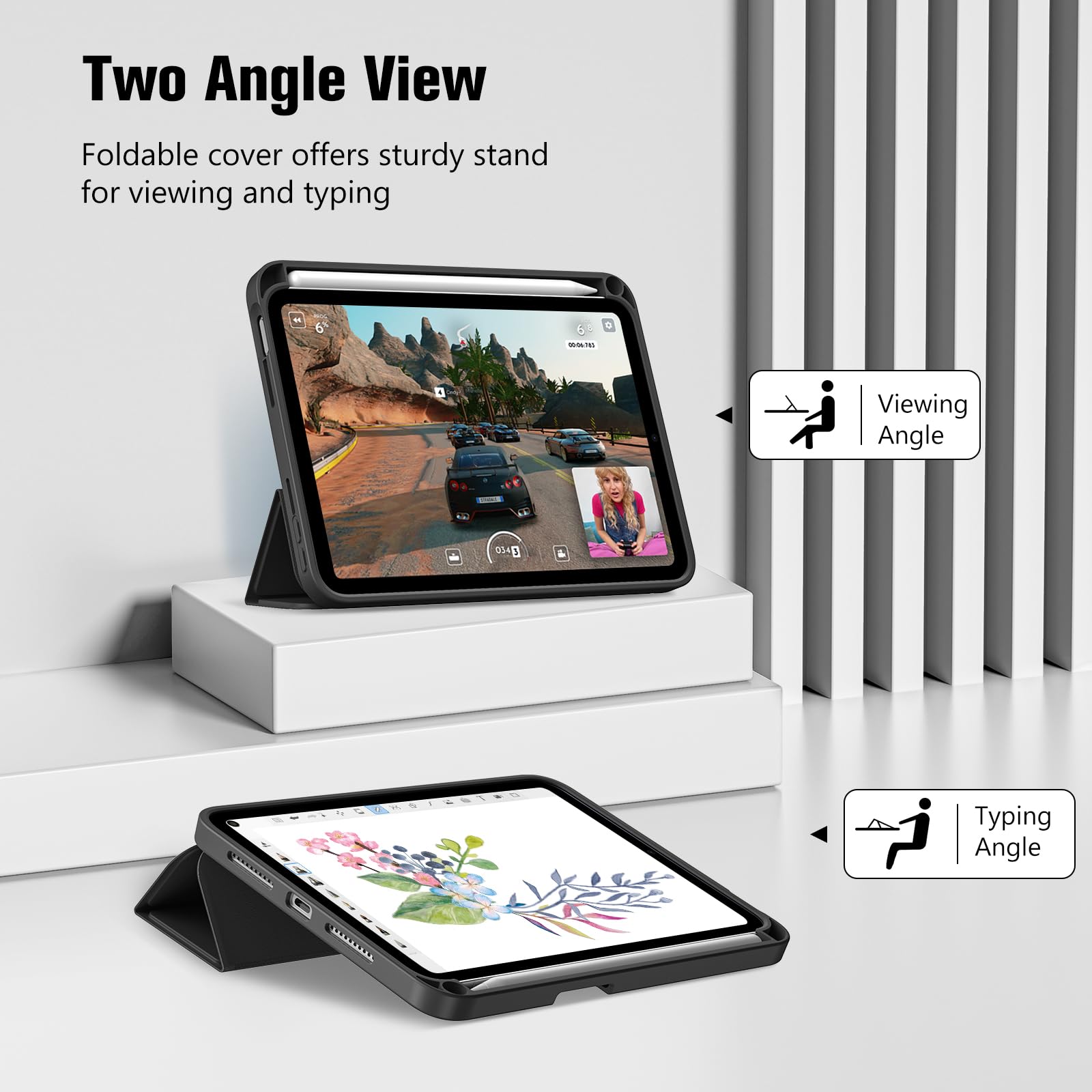 Amazon.com: ProCase for iPad mini 7 A17 Pro/Mini 6 8.3