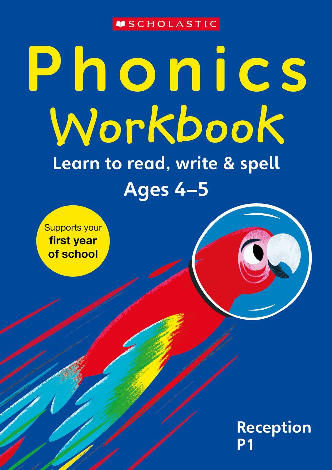 Phonics Workbook Ages 4-5 by Rachel Russ - 9780702346293