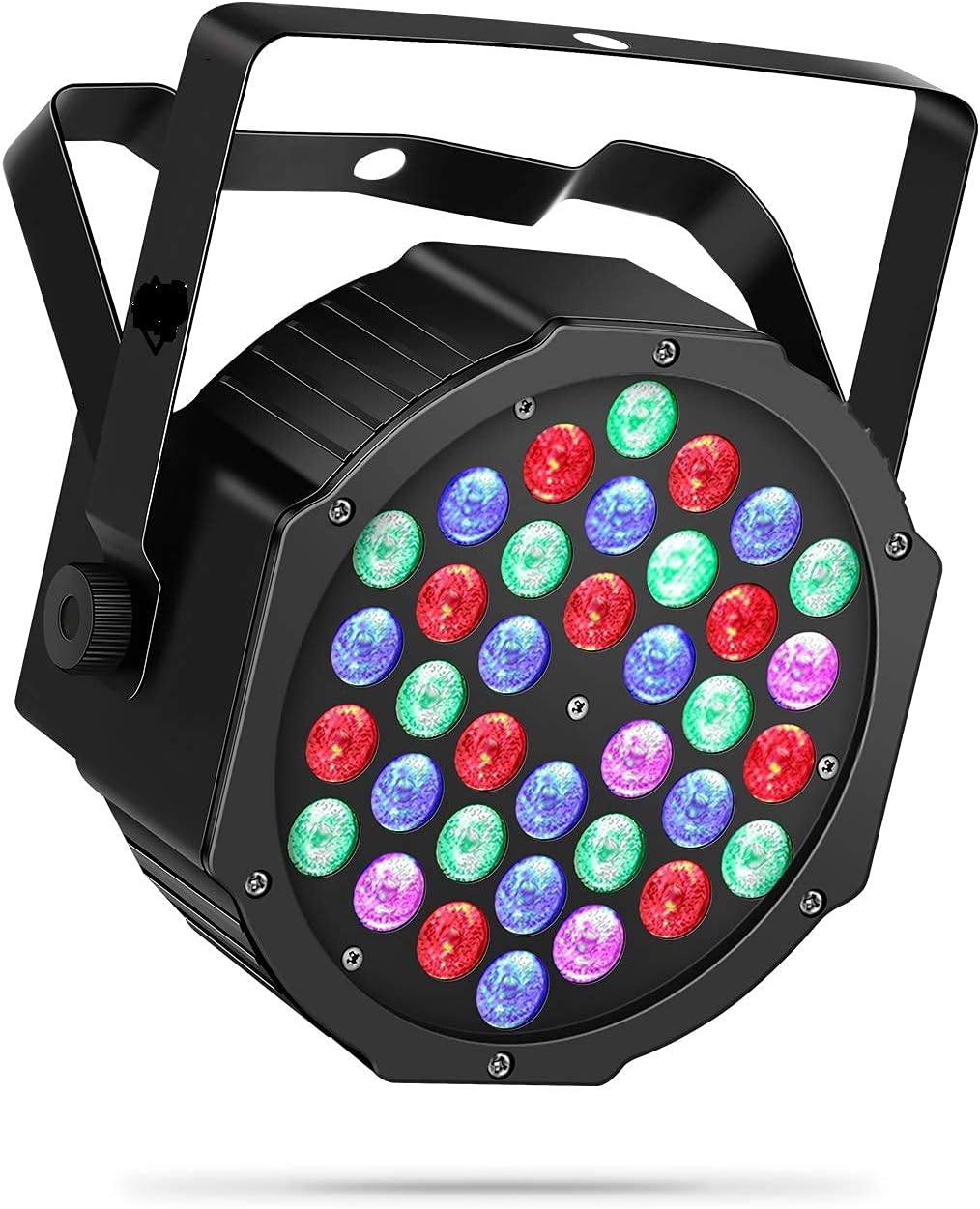 FAB Innovations 36 Par/Disco/Stage Light 36 * 3W Mini Par Light 36W-ParCan-Stage-Light Party-Disco-Dmx512-Lighting Single Disco Ball