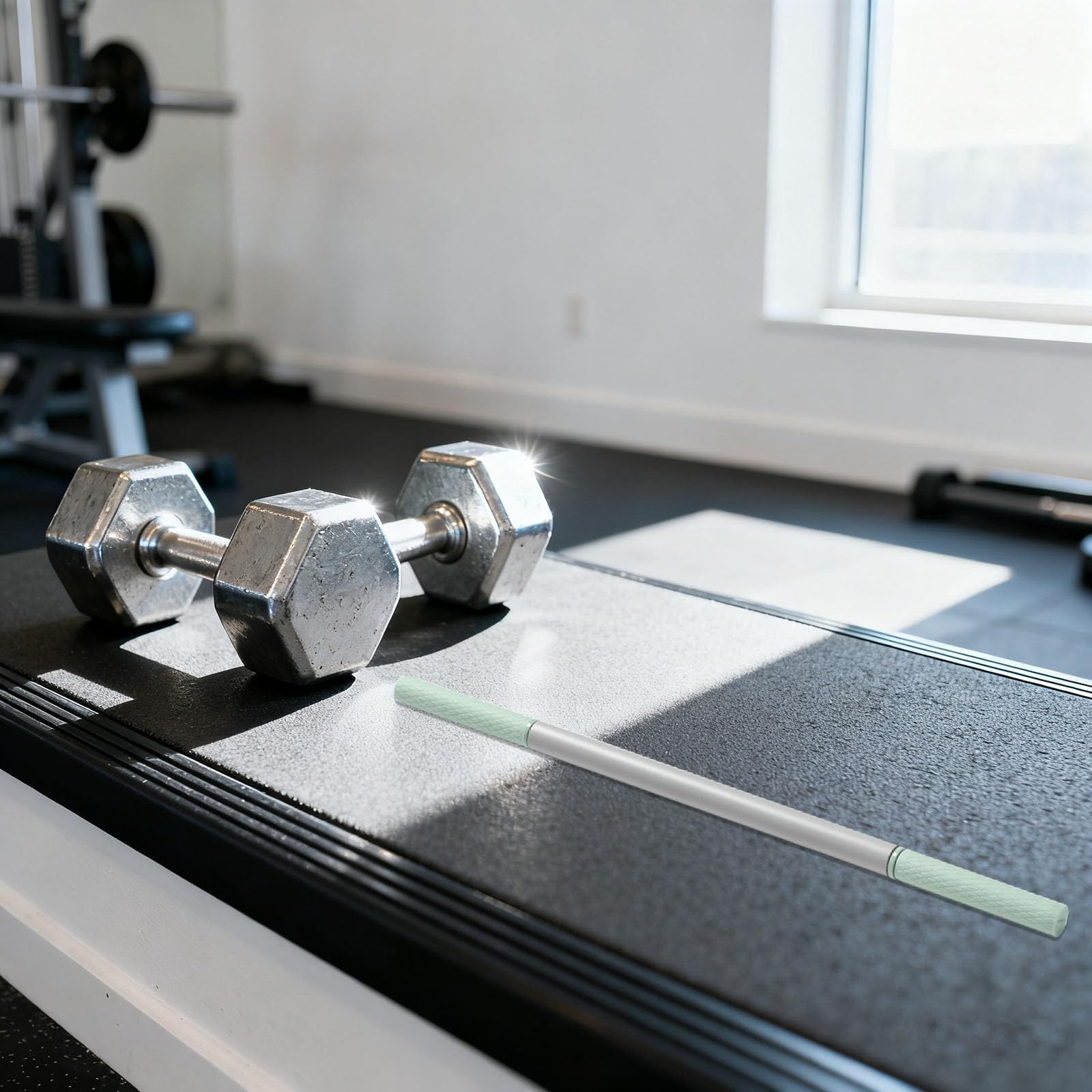 Rodillo Relajación de Masajeador Portátil Muscular Silicona Acero y Recuperación para Preentrenamiento en Gimnasio