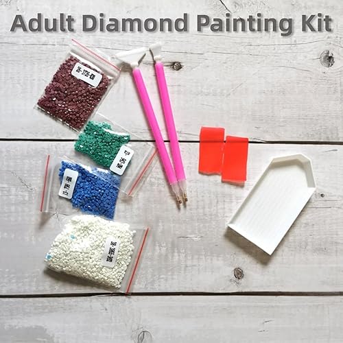 Miniatura 7 de Kits de pintura de diamantes personalizados para adultos, arte de diamantes 5D personalizado de taladro completo, personaliza tu propio arte