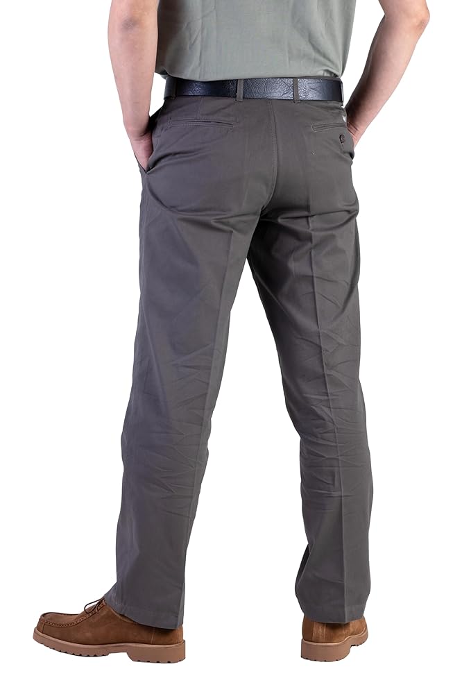 【かじ】WASHED CHINO COTTON Zac Classic 100% Cotton Slim Fit Men's Chino Pants