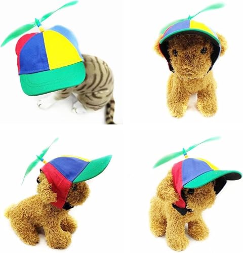 Miniatura 3 de Gorro de hélice para perro con agujeros para las orejas, protección solar deportiva, gorra de béisbol para mascotas, sombreros deportivos para