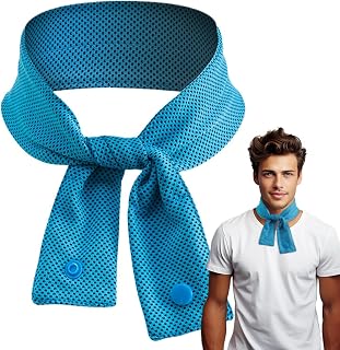 Cooling Towels Sports Cooling Towel Neck Face Wraps | Breathable Reusable Scarf Head Band Sports Accessories Bandana for Beach Running Camping Workout