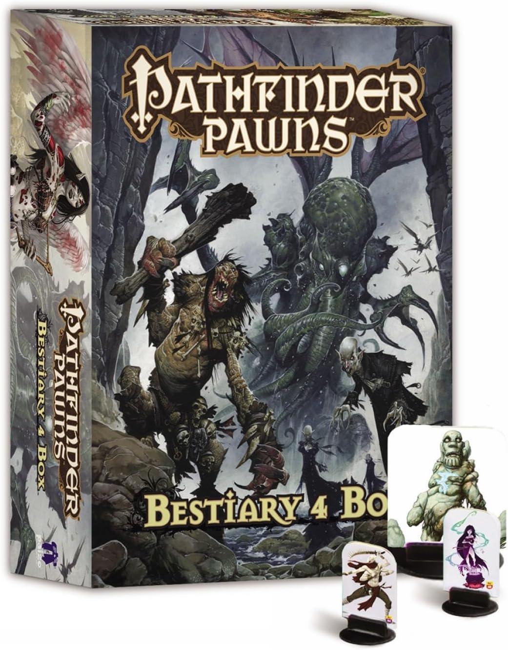 Pathfinder Pawns Bestiary 4 Box, 300+ RPG Monster Miniature Pawns
