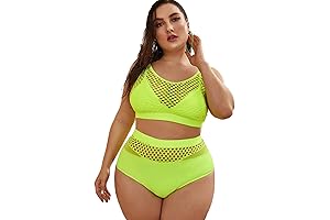 Ravishing Fishnet Bikini for Curvy Women
