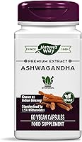 Vista 1 de Nature's Way - Ashwagandha, 60 cápsulas vegetales
