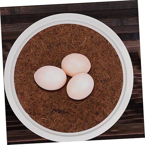 Miniatura 2 de SECFOU 6 juegos de jaulas de huevo de paloma para loros, accesorios de hámster, periquito de cría de palomas, cuenco de anidación de palomas, cuenco