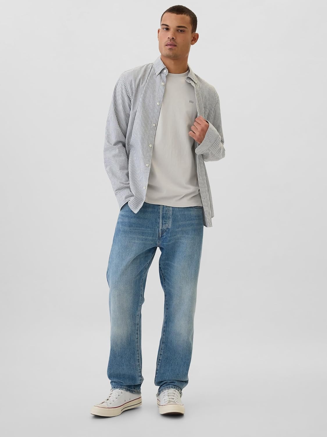 Gap Men's 3-Pack Everyday Soft Logo Tee