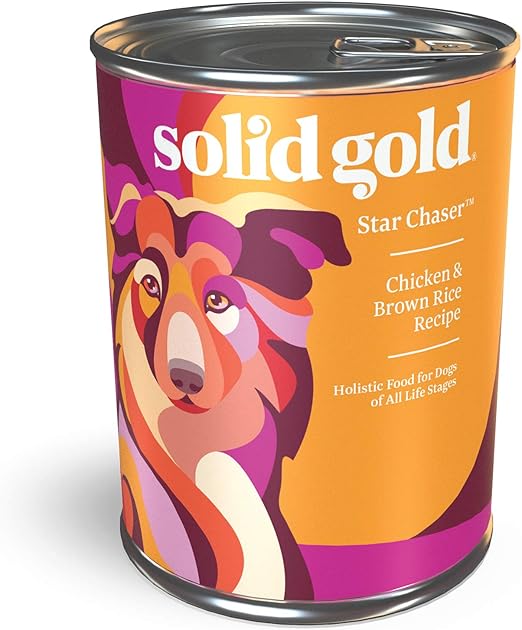 Solid Gold Canned Dog Food for Adult & Senior Dogs Made with Real