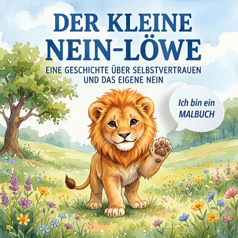 Der kleine Nein-Löwe: Eine Geschichte über Selbstvertrauen und die Fähigkeit, Nein zu sagen